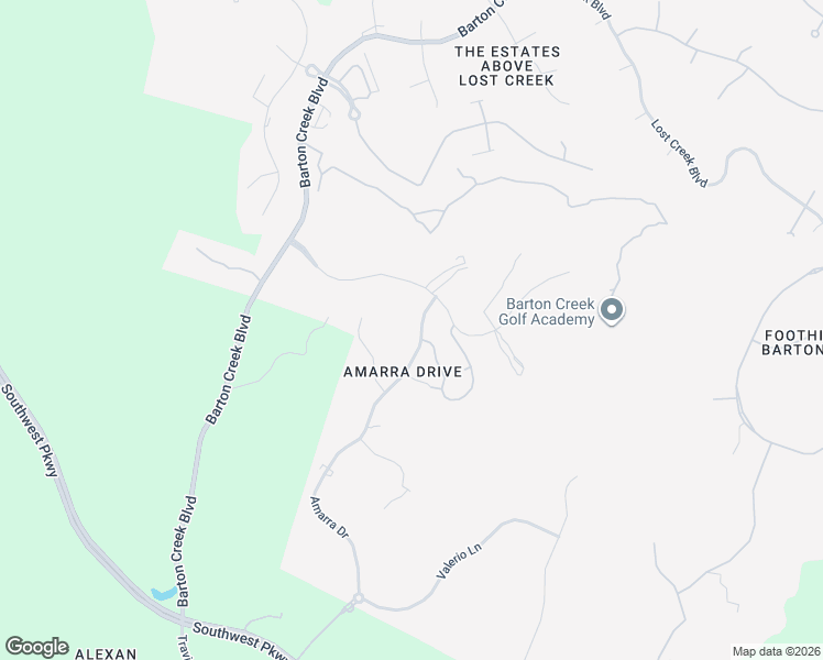 map of restaurants, bars, coffee shops, grocery stores, and more near 4320 Amarra Drive in Austin