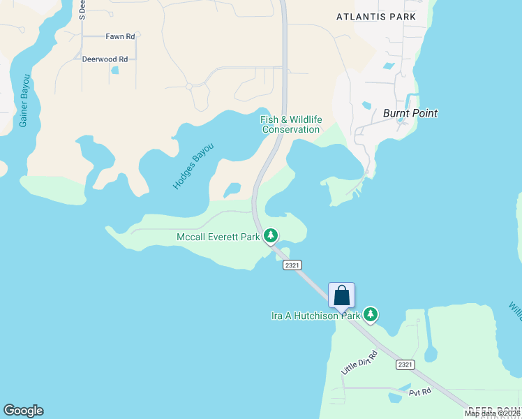 map of restaurants, bars, coffee shops, grocery stores, and more near 5261-5847 State Highway 77A in Panama City