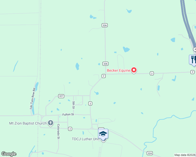 map of restaurants, bars, coffee shops, grocery stores, and more near Farm-To-Market Road 2 in Navasota