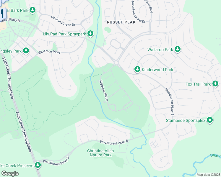 map of restaurants, bars, coffee shops, grocery stores, and more near 147 Quail Ridge Place in Montgomery