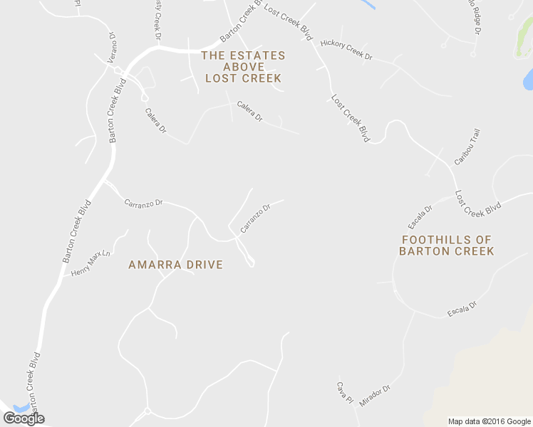 map of restaurants, bars, coffee shops, grocery stores, and more near 8301 Carranzo Drive in Austin