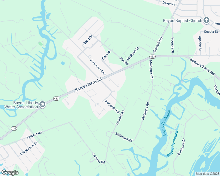 map of restaurants, bars, coffee shops, grocery stores, and more near 120 Napoleon Avenue in Slidell