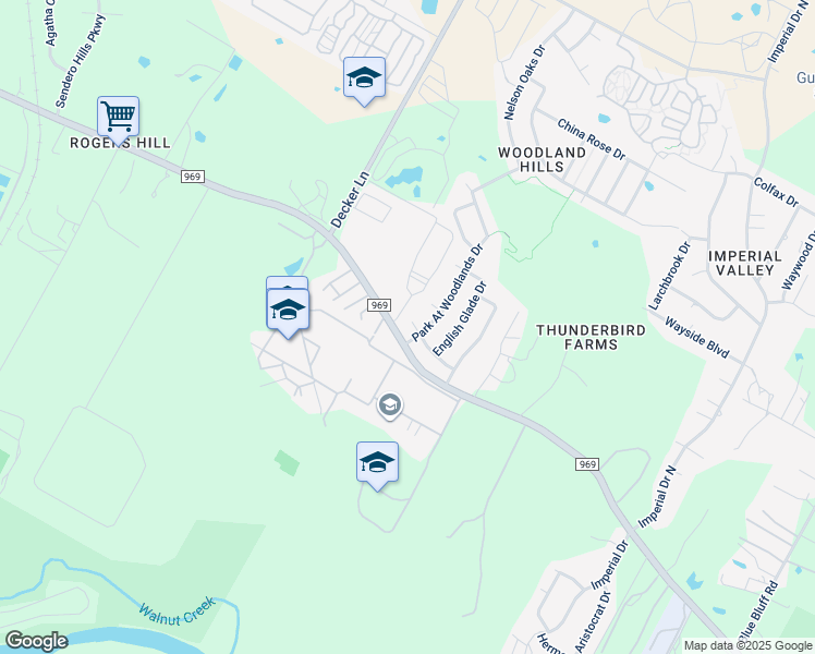 map of restaurants, bars, coffee shops, grocery stores, and more near 9109 Tall Sky Trace in Austin