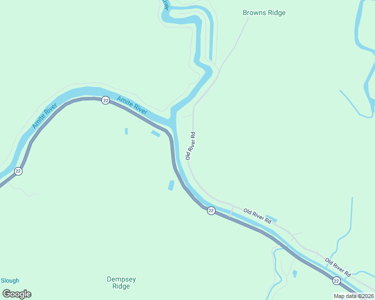 map of restaurants, bars, coffee shops, grocery stores, and more near 14333 Old River Road in Maurepas