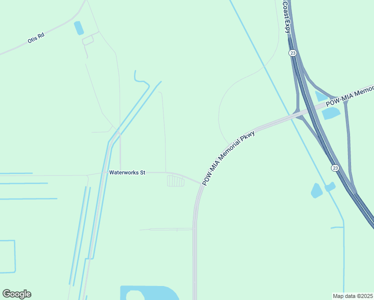 map of restaurants, bars, coffee shops, grocery stores, and more near New World Avenue in Jacksonville
