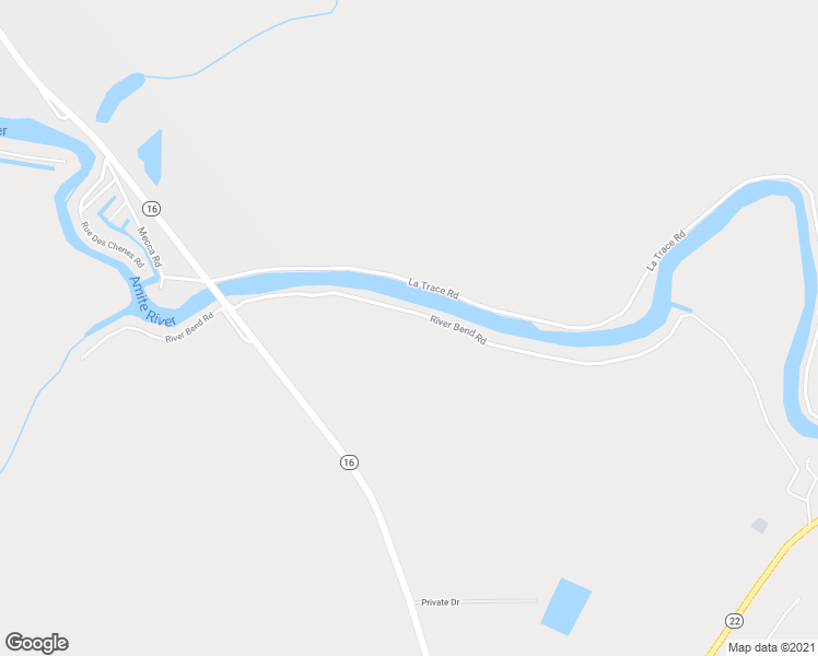 map of restaurants, bars, coffee shops, grocery stores, and more near 19099 River Bend Road in Maurepas