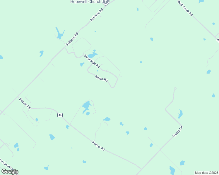 map of restaurants, bars, coffee shops, grocery stores, and more near 2500 Sierra Road in Brenham