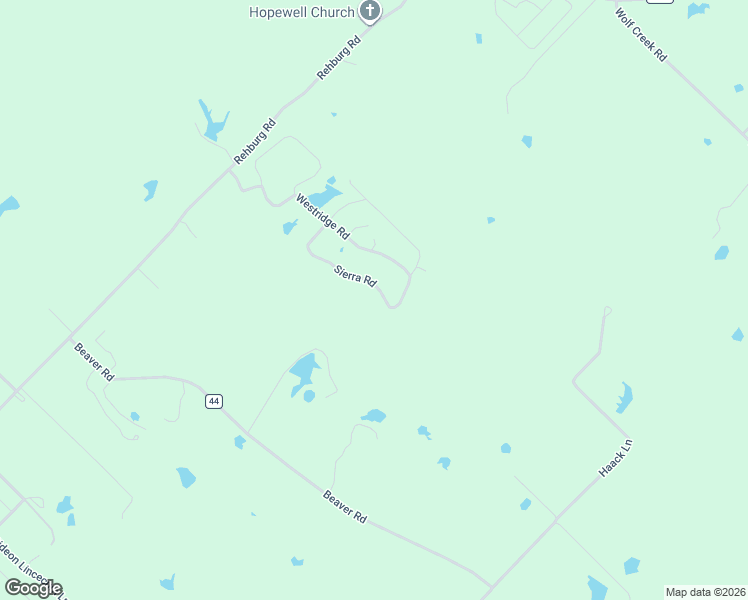 map of restaurants, bars, coffee shops, grocery stores, and more near 2500 Sierra Road in Brenham