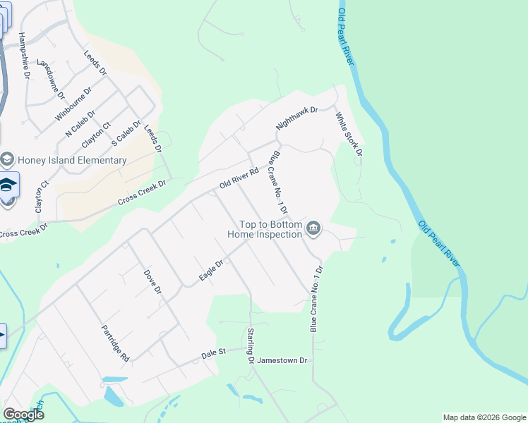 map of restaurants, bars, coffee shops, grocery stores, and more near 118 Golden Pheasant Drive in Slidell