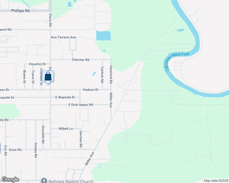map of restaurants, bars, coffee shops, grocery stores, and more near 2901-2999 Hereford Rd in Westlake