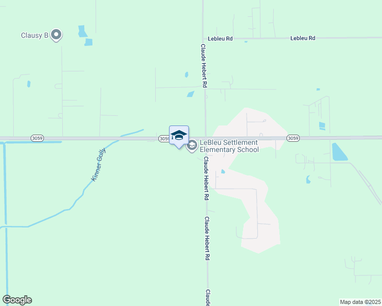 map of restaurants, bars, coffee shops, grocery stores, and more near 6509 Louisiana 3059 in Lake Charles
