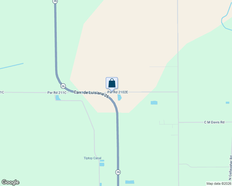 map of restaurants, bars, coffee shops, grocery stores, and more near 16013-16375 Par Road 226 in Jennings