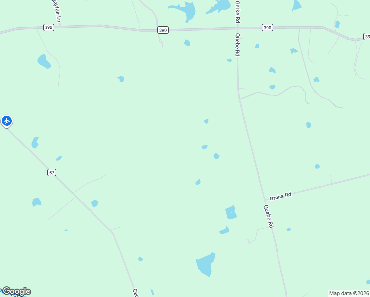 map of restaurants, bars, coffee shops, grocery stores, and more near 8233 Quebe Road in Brenham