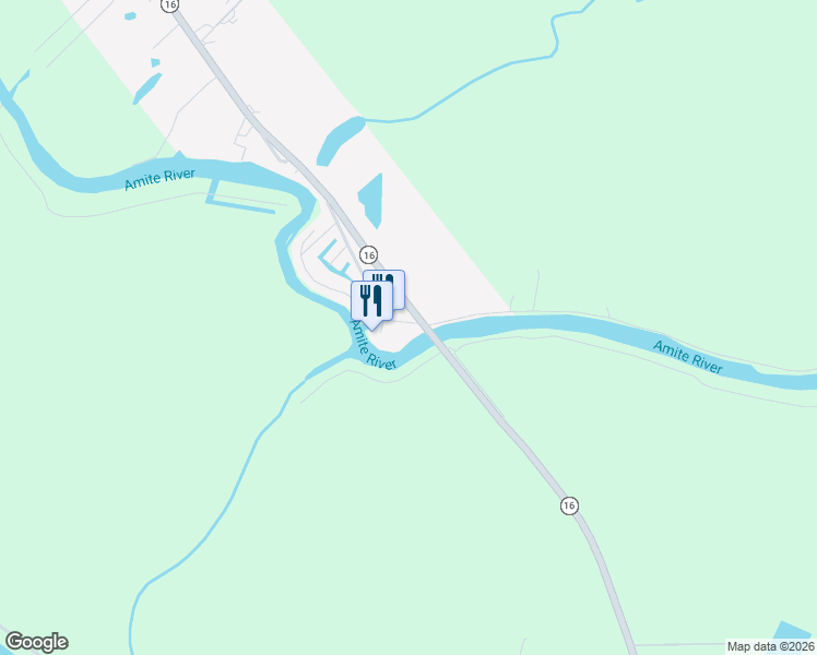 map of restaurants, bars, coffee shops, grocery stores, and more near 18867 La Highway 444 in Livingston