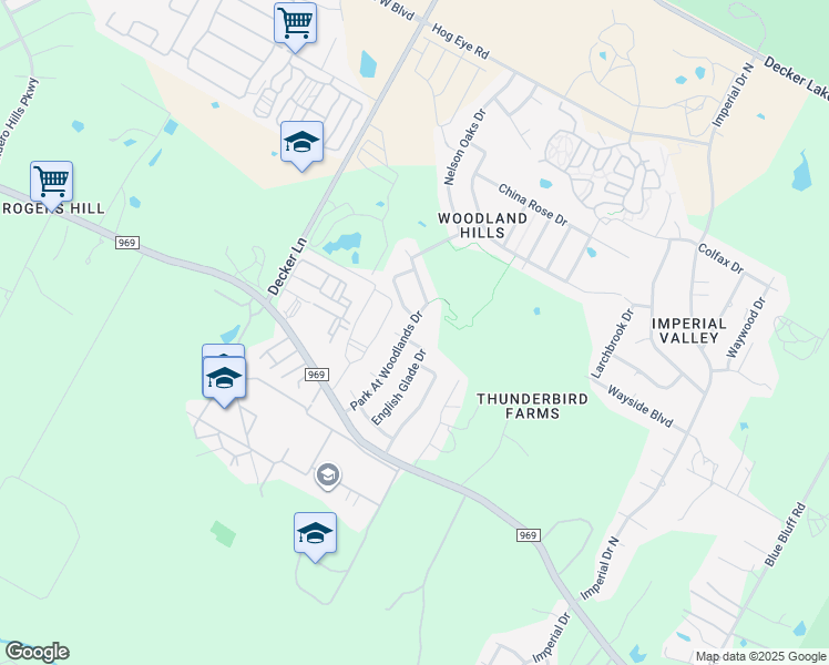 map of restaurants, bars, coffee shops, grocery stores, and more near 9012 Postvine Drive in Austin