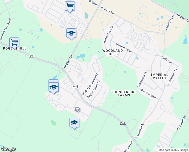map of restaurants, bars, coffee shops, grocery stores, and more near 9012 Postvine Drive in Austin