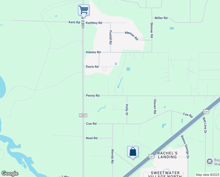 map of restaurants, bars, coffee shops, grocery stores, and more near 7016 Buckshot Lane in Panama City