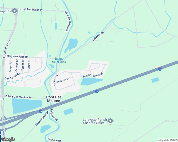 map of restaurants, bars, coffee shops, grocery stores, and more near 15 Pintail Drive in Lafayette