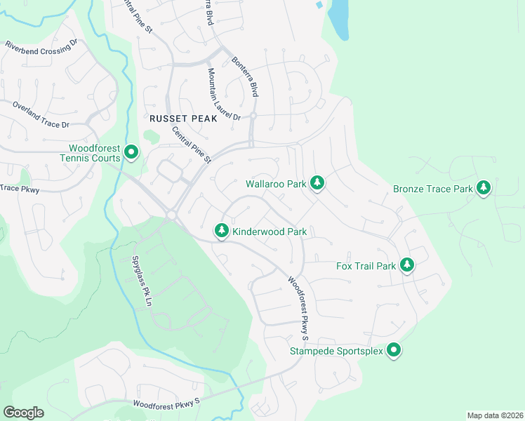 map of restaurants, bars, coffee shops, grocery stores, and more near 119 Joshuas Place in Montgomery