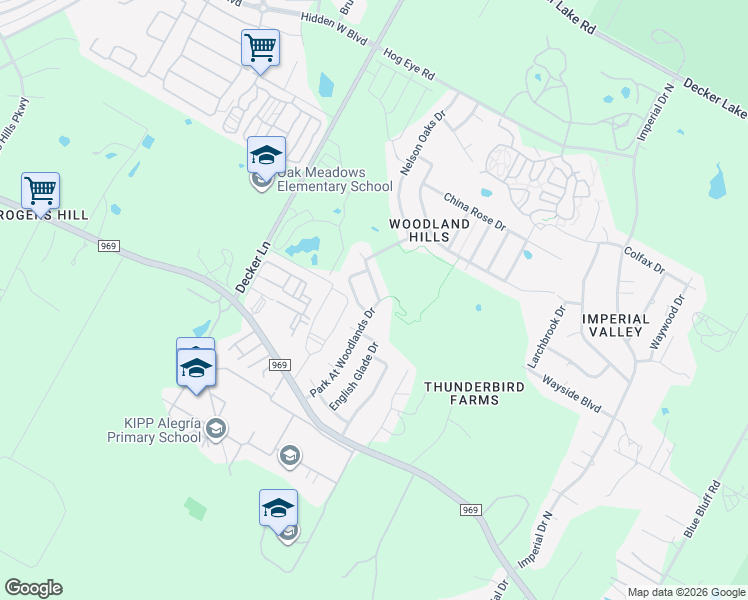 map of restaurants, bars, coffee shops, grocery stores, and more near 9029 Quick Stream Drive in Austin