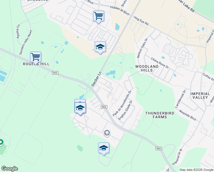 map of restaurants, bars, coffee shops, grocery stores, and more near 5301 Decker Lane in Austin