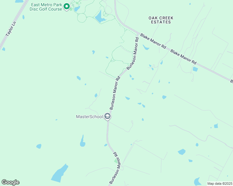 map of restaurants, bars, coffee shops, grocery stores, and more near 8607 Burleson Manor Road in Manor