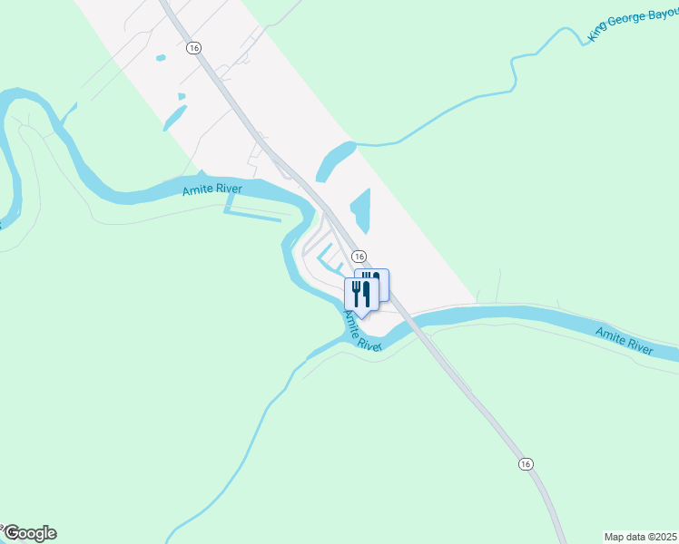 map of restaurants, bars, coffee shops, grocery stores, and more near 14352 Mecca Road in French Settlement