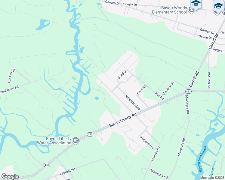 map of restaurants, bars, coffee shops, grocery stores, and more near 252 Napoleon Avenue in Slidell