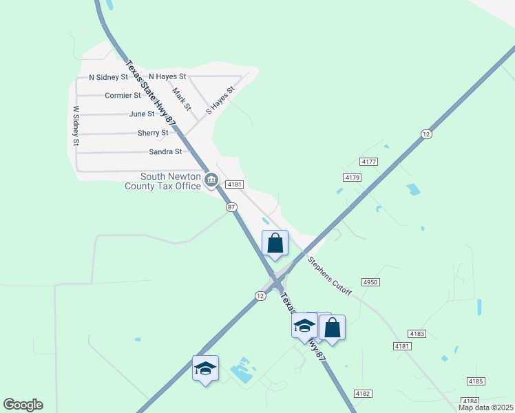 map of restaurants, bars, coffee shops, grocery stores, and more near 322 County Road in Orange