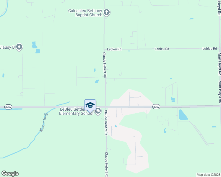 map of restaurants, bars, coffee shops, grocery stores, and more near 1881 Claude Hebert Rd in Lake Charles