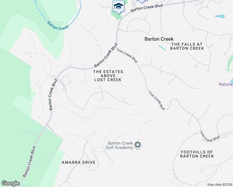 map of restaurants, bars, coffee shops, grocery stores, and more near 8408 Calera Drive in Austin