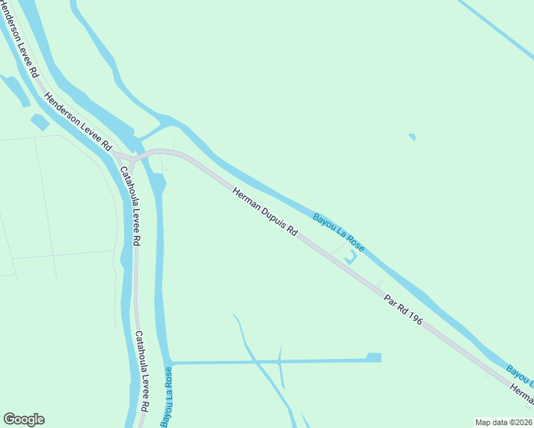 map of restaurants, bars, coffee shops, grocery stores, and more near 137 Par Road 196 in Breaux Bridge