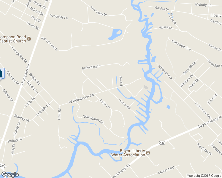 map of restaurants, bars, coffee shops, grocery stores, and more near 34469 West Dubuisson Road in Slidell