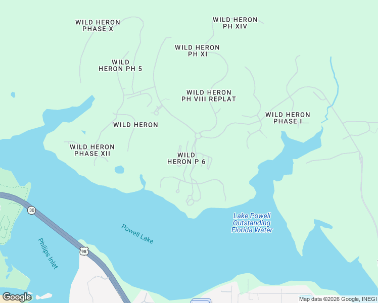 map of restaurants, bars, coffee shops, grocery stores, and more near 1239 Prospect Promenade in Panama City Beach