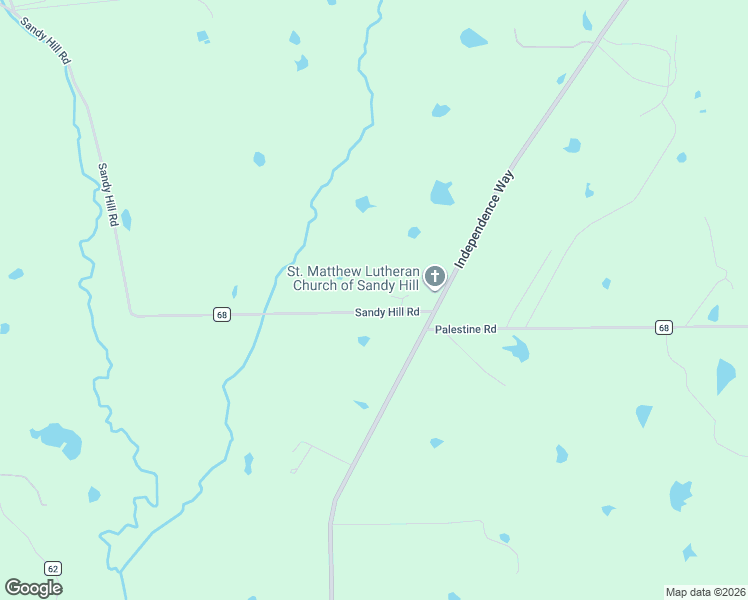map of restaurants, bars, coffee shops, grocery stores, and more near 8515 Sandy Hill Road in Brenham