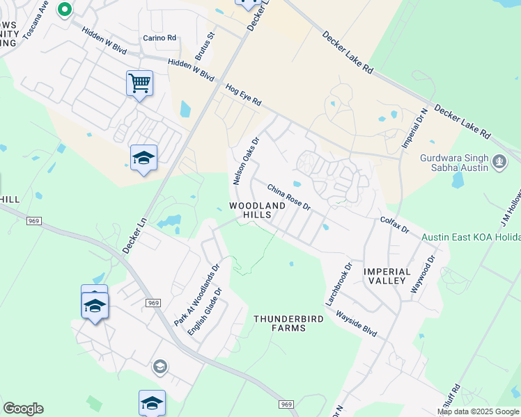 map of restaurants, bars, coffee shops, grocery stores, and more near in Austin