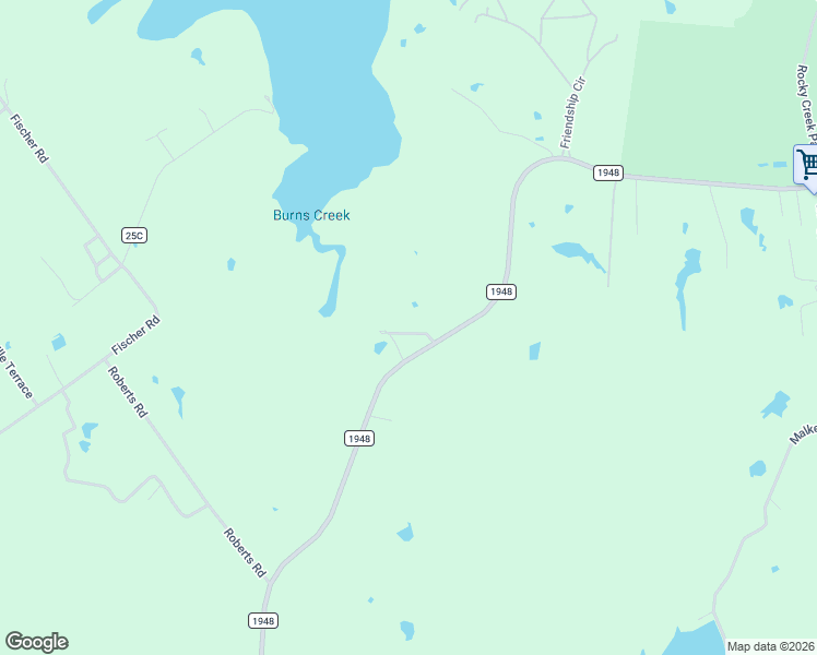 map of restaurants, bars, coffee shops, grocery stores, and more near 6355 Farm to Market 1948 in Burton