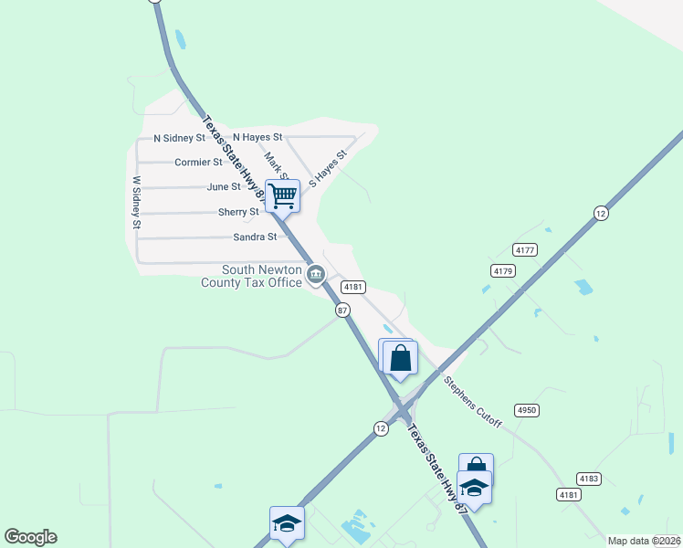 map of restaurants, bars, coffee shops, grocery stores, and more near 167 County Road in Orange