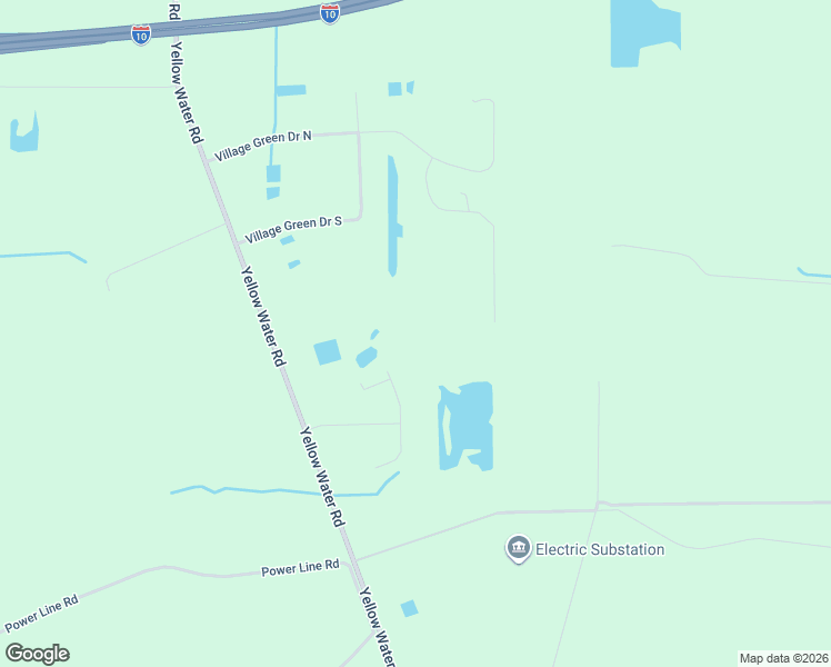 map of restaurants, bars, coffee shops, grocery stores, and more near 1309 Yellow Water Road in Jacksonville