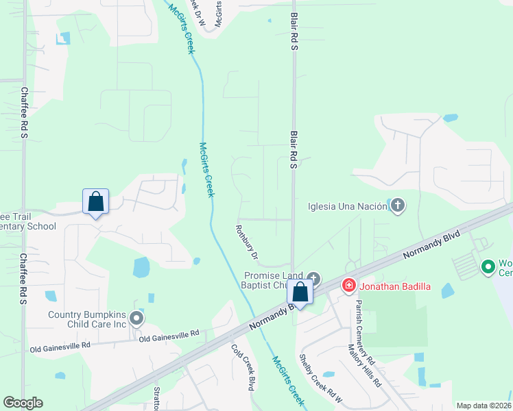 map of restaurants, bars, coffee shops, grocery stores, and more near 10484 Bexhill Ct in Jacksonville