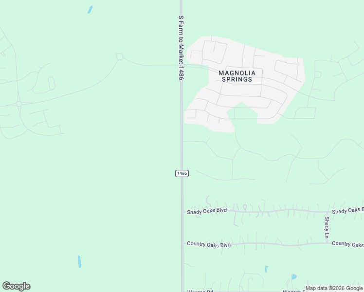 map of restaurants, bars, coffee shops, grocery stores, and more near 12984 South Farm to Market 1486 in Montgomery