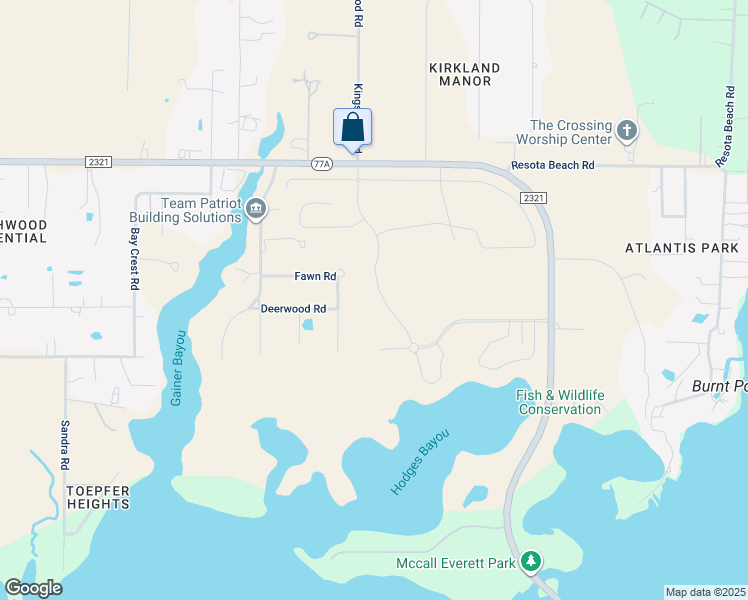 map of restaurants, bars, coffee shops, grocery stores, and more near 3100 North Highway 231 in Panama City