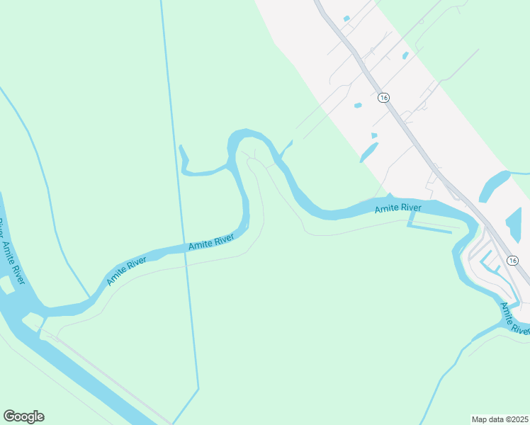 map of restaurants, bars, coffee shops, grocery stores, and more near 47795 Amite River Road in Saint Amant