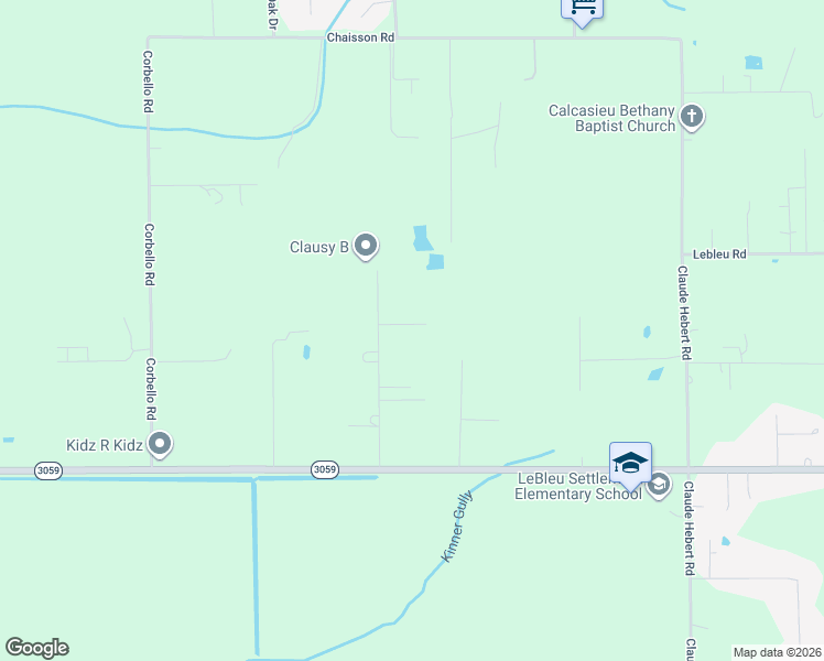 map of restaurants, bars, coffee shops, grocery stores, and more near 1915 Yvonne Dr in Lake Charles