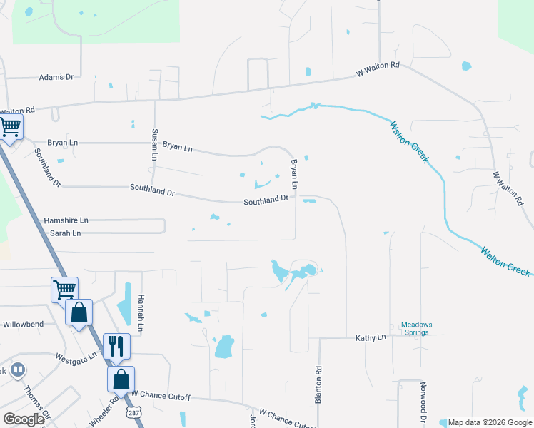 map of restaurants, bars, coffee shops, grocery stores, and more near 1055 Bryan Lane in Lumberton
