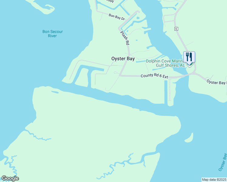 map of restaurants, bars, coffee shops, grocery stores, and more near 3944 Todd Lane in Gulf Shores