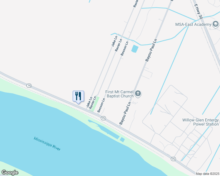 map of restaurants, bars, coffee shops, grocery stores, and more near 2000 Besson Lane in Sunshine