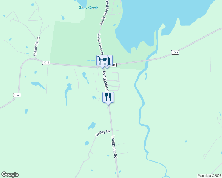 map of restaurants, bars, coffee shops, grocery stores, and more near 4476 Natalie Lane in Burton