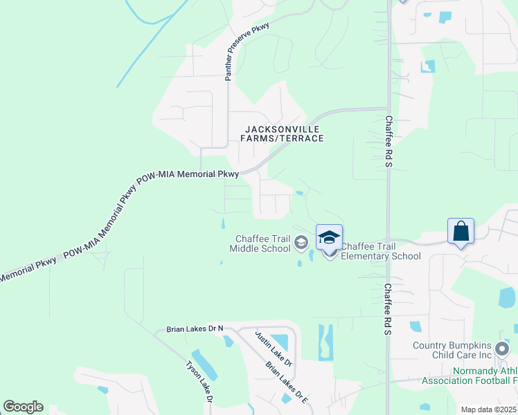 map of restaurants, bars, coffee shops, grocery stores, and more near 2008 Constitutional Republic Place in Jacksonville