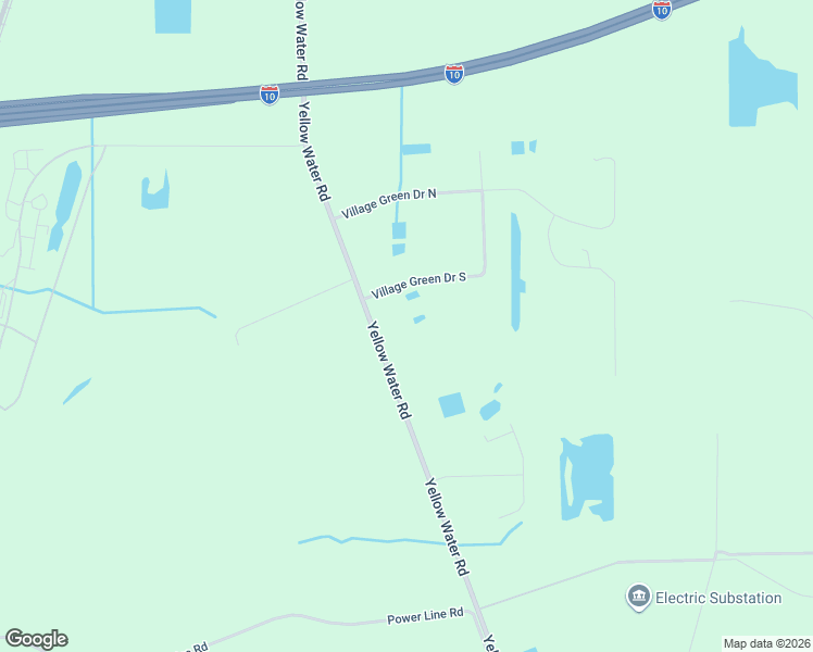 map of restaurants, bars, coffee shops, grocery stores, and more near 1287 Yellow Water Road in Jacksonville